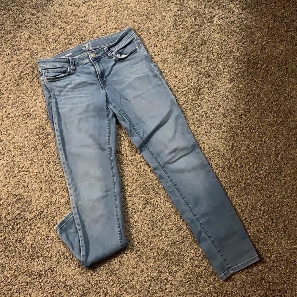 Loft Modern Skinny jeans size 6